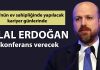 bilal erdoğan konferans