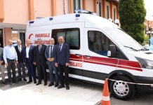 Tan Tekstil’den PAÜ Hastanelerine ambulans bağışı